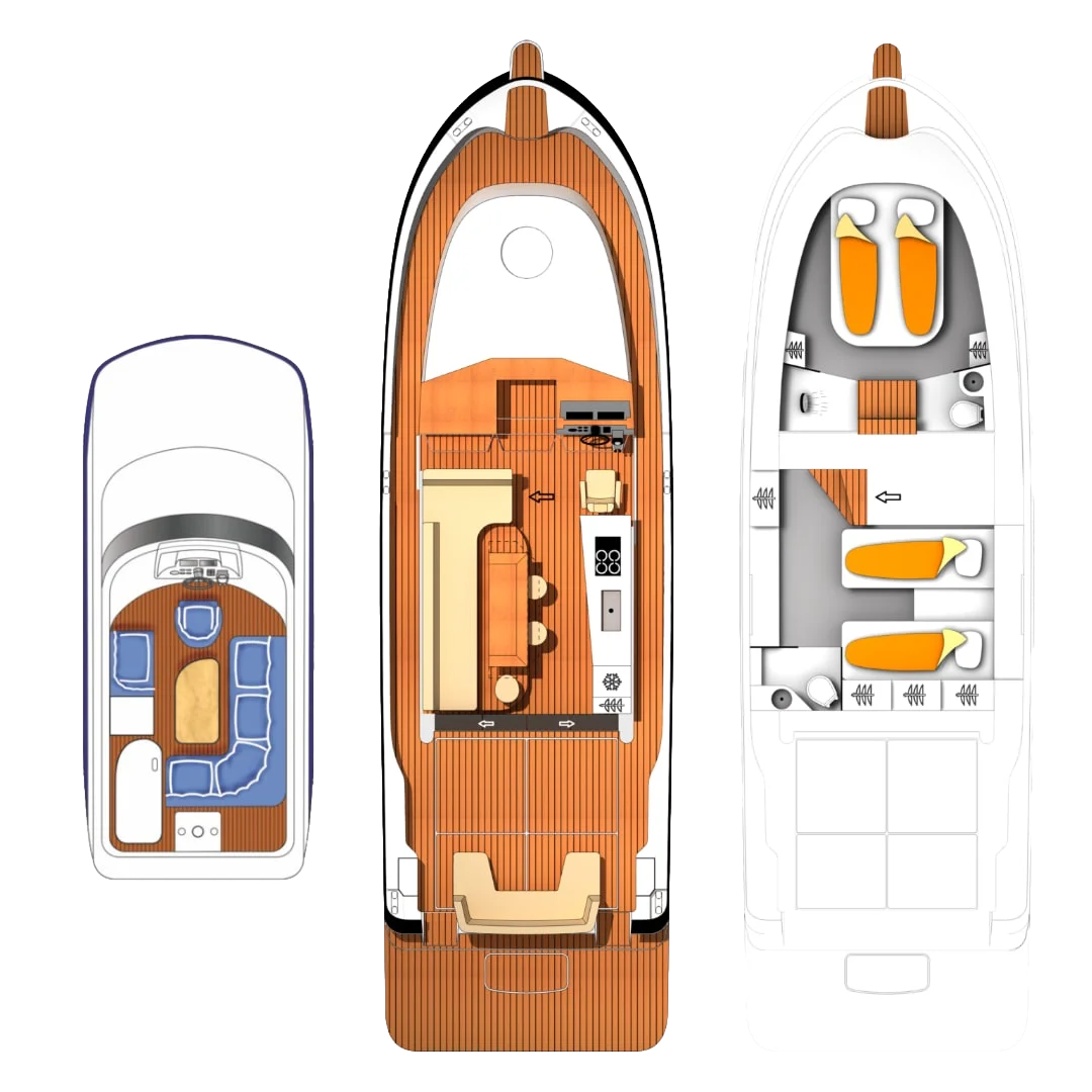 Nord Star 42+ Cruiser layout